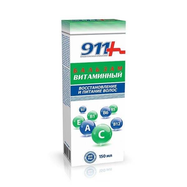 911-Витаминный бальзам д/восст/питания волос (фл. 150мл)