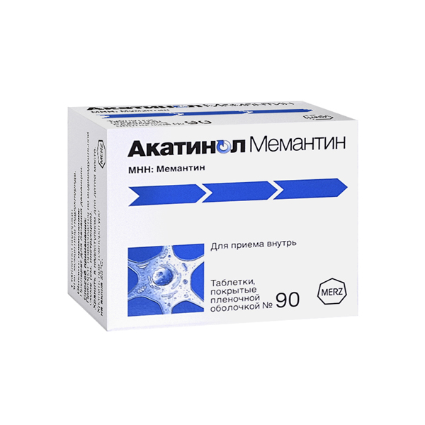 Акатинол Мемантин таблетки 10мг №90 от Аптека Диалог