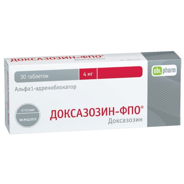 Доксазозин-ФПО (таб. 4мг №30)
