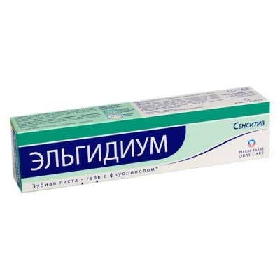 Эльгидиум (сенситив паста зубная гелевая туба 75мл)