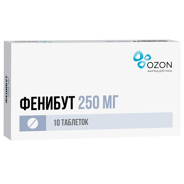 Фенибут таблетки 250мг №20 от Аптека Диалог