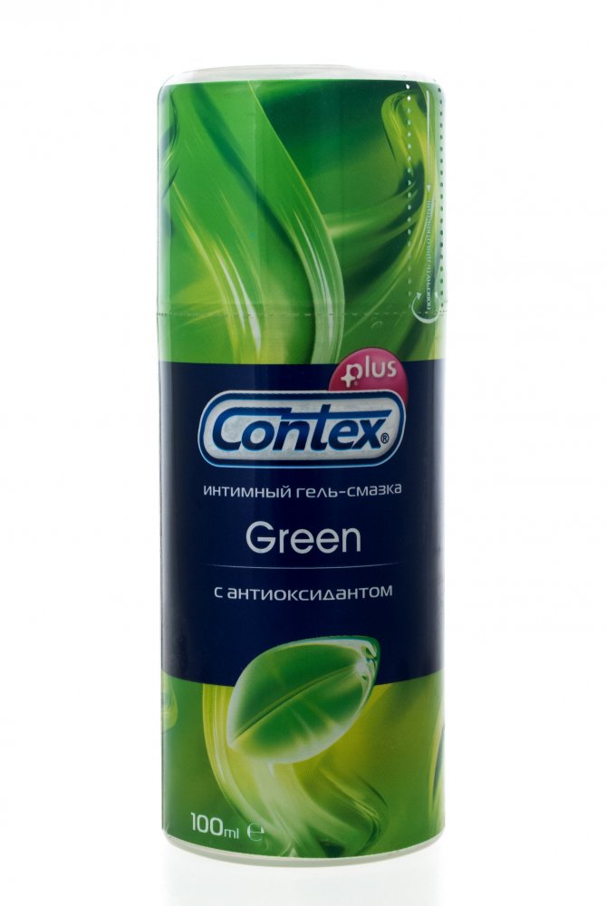 Гель-смазка Contex Green (фл. 100мл) гель смазка contex strong анальн фл 100мл