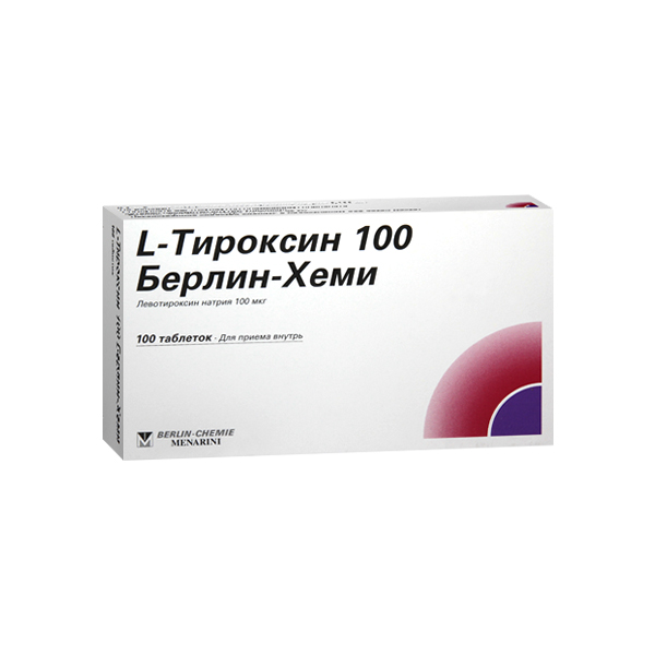 Л-Тироксин 100 (таб. 100мкг №100) от Аптека Диалог