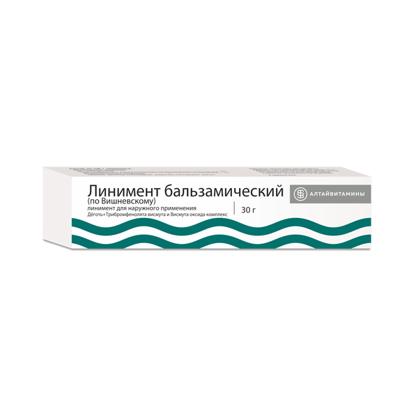 Линимент по Вишневскому 30г, Алтайвитамины, Россия  - купить