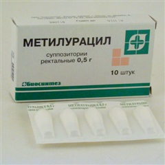 Метилурацил свечи (супп. рект. 500мг №10) от Аптека Диалог