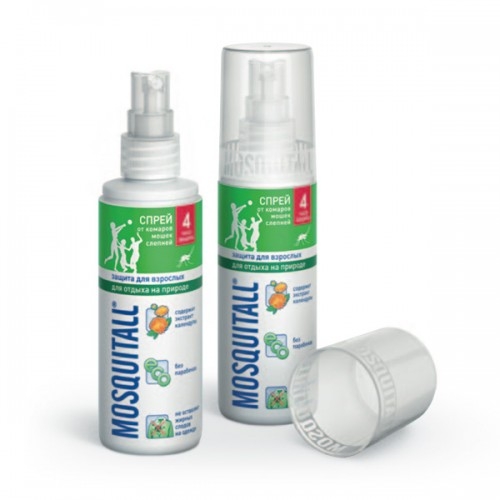Москитол спрей (защита для взрослых от комаров фл. 100мл)