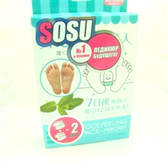Носочки д/педикюра Sosu (с ароматом мяты 2 пары), Sosu Company Limited  - купить