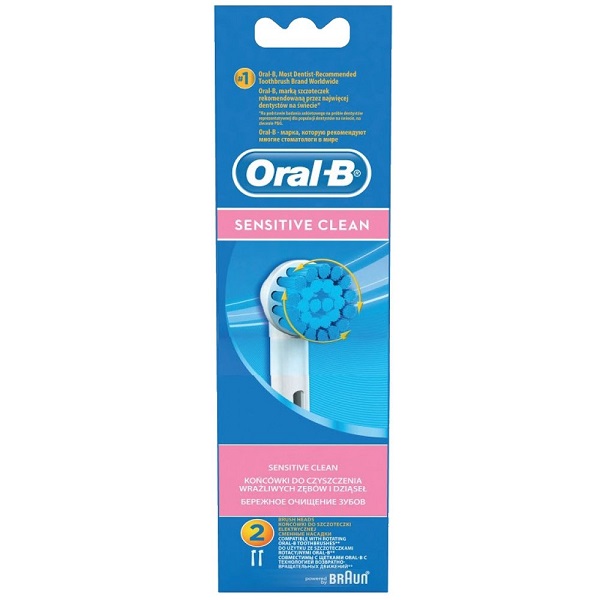 Орал-би насадки д/электрических зубных щеток (Sensitive EBS17 №2)