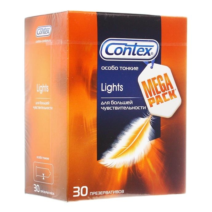 Презервативы Contex №30 Lights особо тонкие
