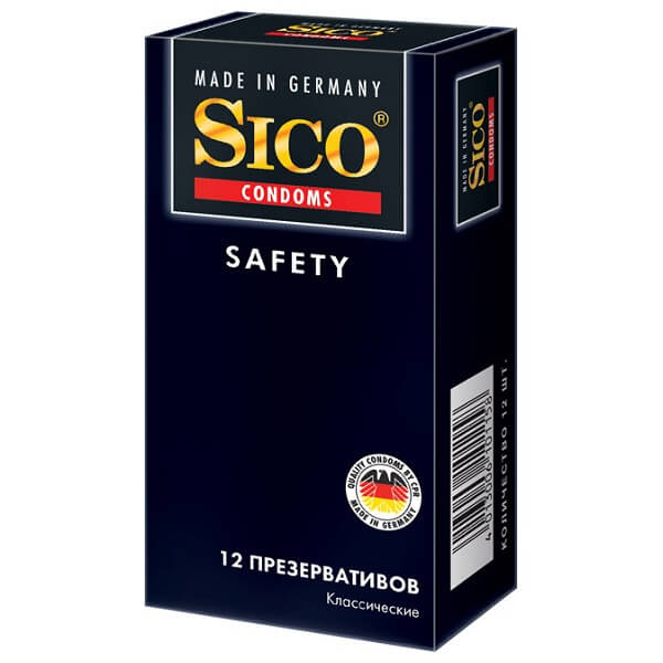 Презервативы SICO №12 черные классические