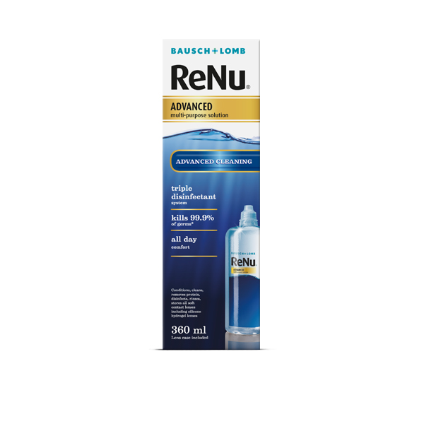 Renu Advanced раствор для линз 360мл renu advanced раствор для линз 360мл