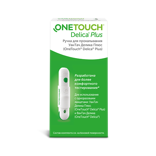 Ручка One Touch Delica Plus (ручка для прокола) от Аптека Диалог