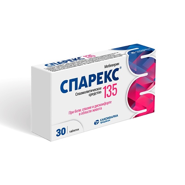 Спарекс таблетки 135мг №30 от Аптека Диалог