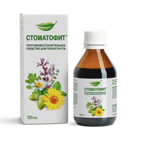 Купить Стоматофит противовоспалительное средство для полости рта 100мл, Phytopharm Klenka, Польша