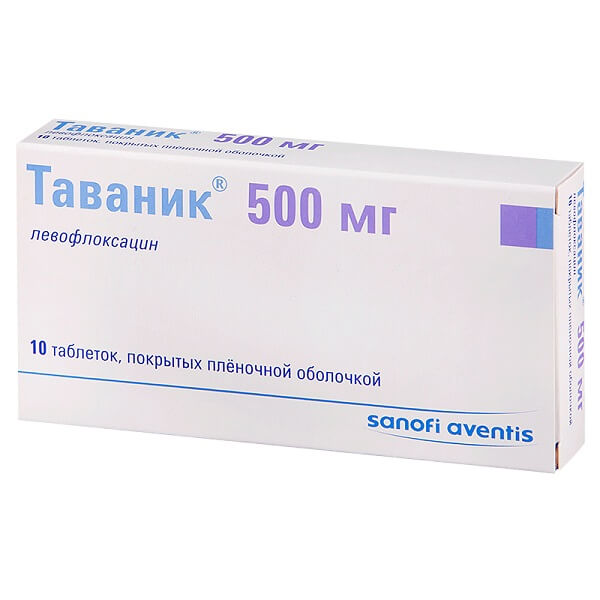 Таваник (таб. п/о 500мг №10) от Аптека Диалог