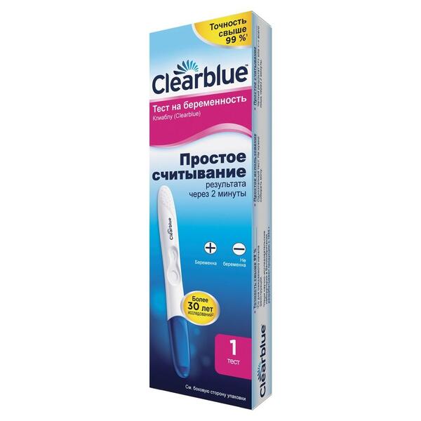 Тест на беременность Clearblue Easy от Аптека Диалог