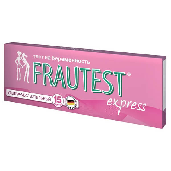 Тест на беременность Frautest экспресс - 102.00 ₽