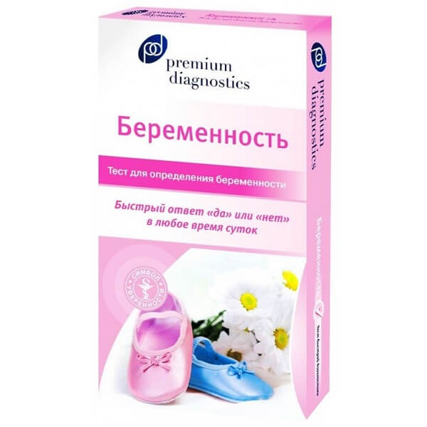 Тест на беременность Premium Diagnostics (полоска) №1 от Аптека Диалог