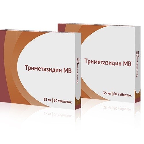Триметазидин МВ (таб. 35мг №60) - 282.00 ₽