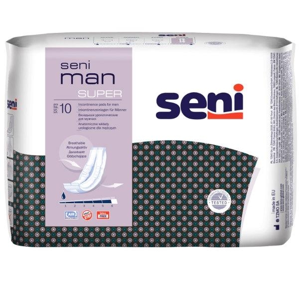 Вкладыши Сени Мэн урологические для мужчин №10 Super вкладыши сени мэн урологические для мужчин 10 super