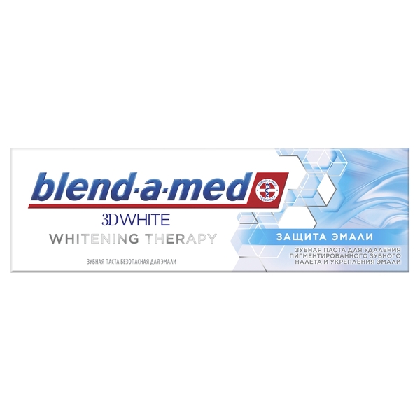 Зуб. паста "Бленд-а-мед" (3д вайт защита эмали 75мл) от Аптека Диалог