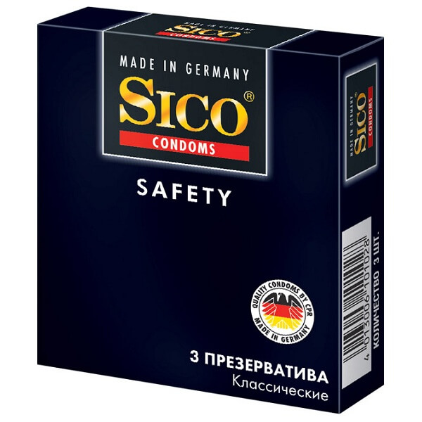 Презервативы SICO №3 черные классические