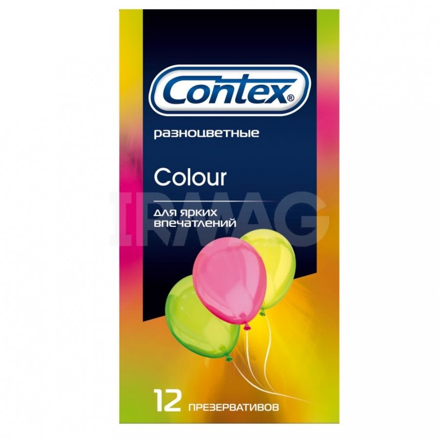 Презервативы Contex №12 цветные