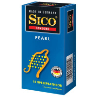 Презервативы SICO №12 синие точечное рифление
