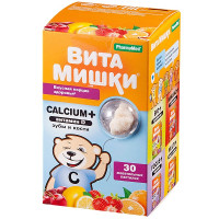 ВитаМишки Кальций+витамин Д пастилки жевательные №30