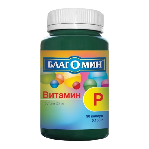 Благомин Витамин Р (рутин) (капс. №90)