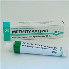 Метилурациловая мазь (туба 10% 25г), ТХФП