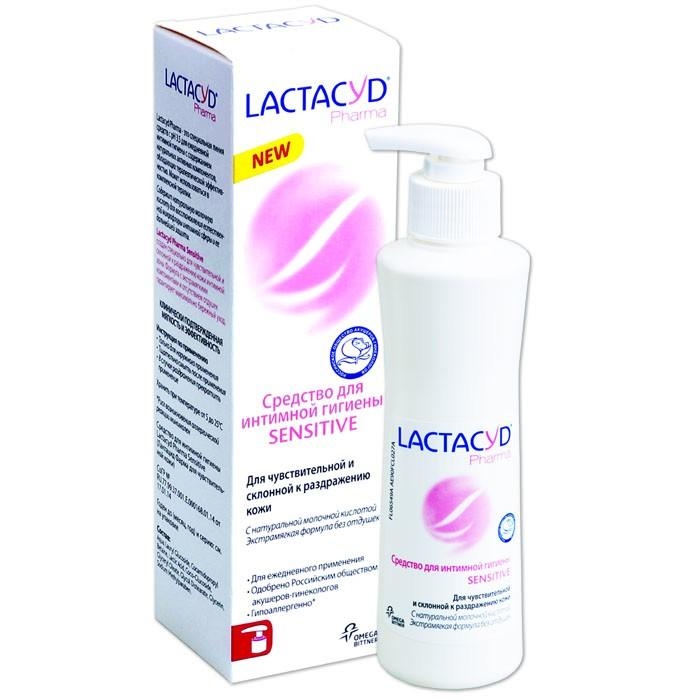 Лактацид Фарма средство для интимной гигиены, для чувствительной кожи 250мл