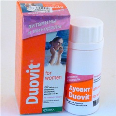 Дуовит для женщин таблетки №60