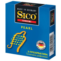 Презервативы SICO №3 синие точечное рифление