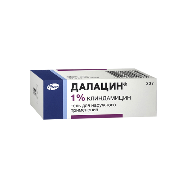 Далацин Т гель (туба 1% 30г)