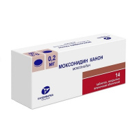 Моксонидин-Канон таблетки 0,2мг №14