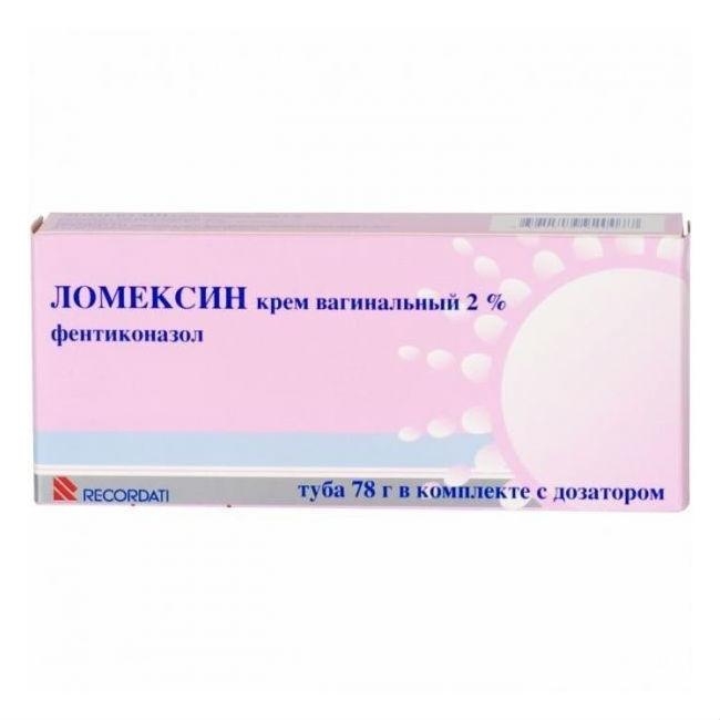 Ломексин (ваг.крем 2% 78 гр)