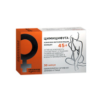 Цимицифуга с комплексом витаминов д.женщин 45+ (капс. 450мг №30)