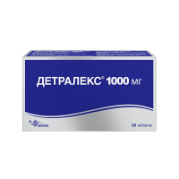Детралекс таблетки 1000мг №30