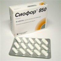 Сиофор-850 таблетки 850мг №60
