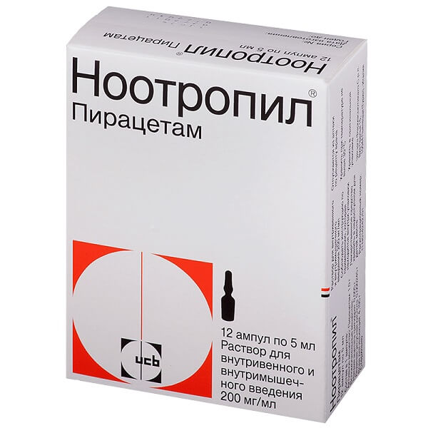 Ноотропил (амп. 20% 5мл №12)