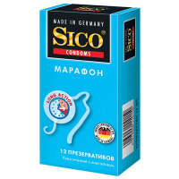 Презервативы SICO №12 Марафон классические с анестетиком