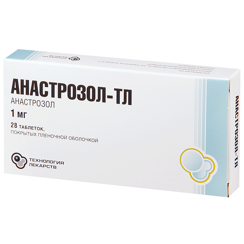 Анастрозол-ТЛ (таб.п.пл/об.1мг №28 банка)