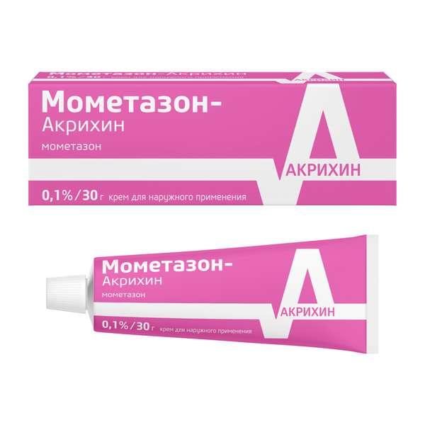 Мометазон-Акрихин 0,1% крем 30г
