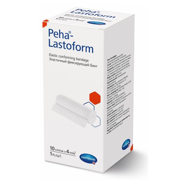 Бинт эластичный фиксирующий Peha-Lastoform 10см x 4м