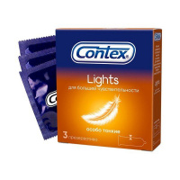 Презервативы Contex №3 Lights ультра тонкие