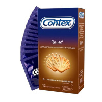 Презервативы Contex №12 ребра/точки