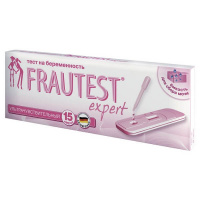 Тест на беременность Frautest expert кассета+пипетка