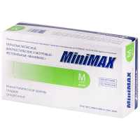 Перчатки Minimax латексные нестерильные M 