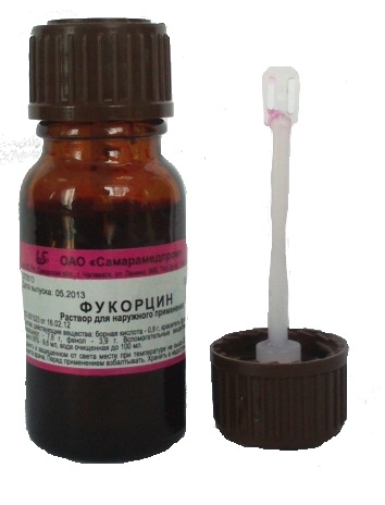 Фукорцин (фл.10мл с помазком)